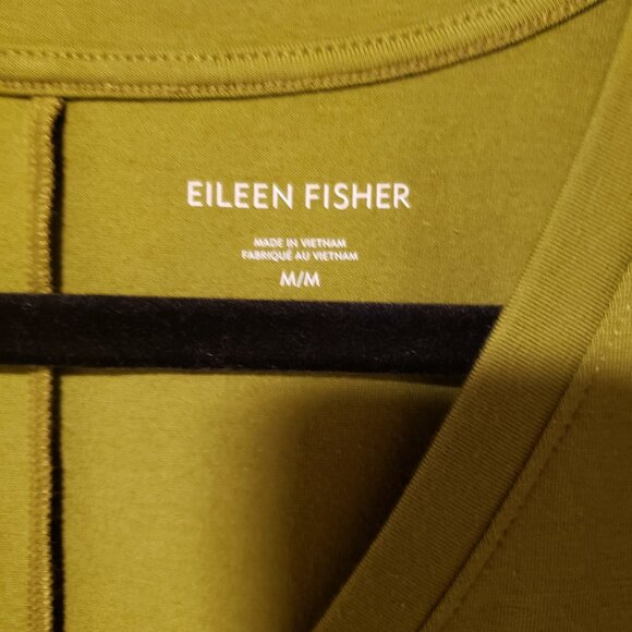 Eileen Fisher Olive Green Dress - Picture 2 of 4